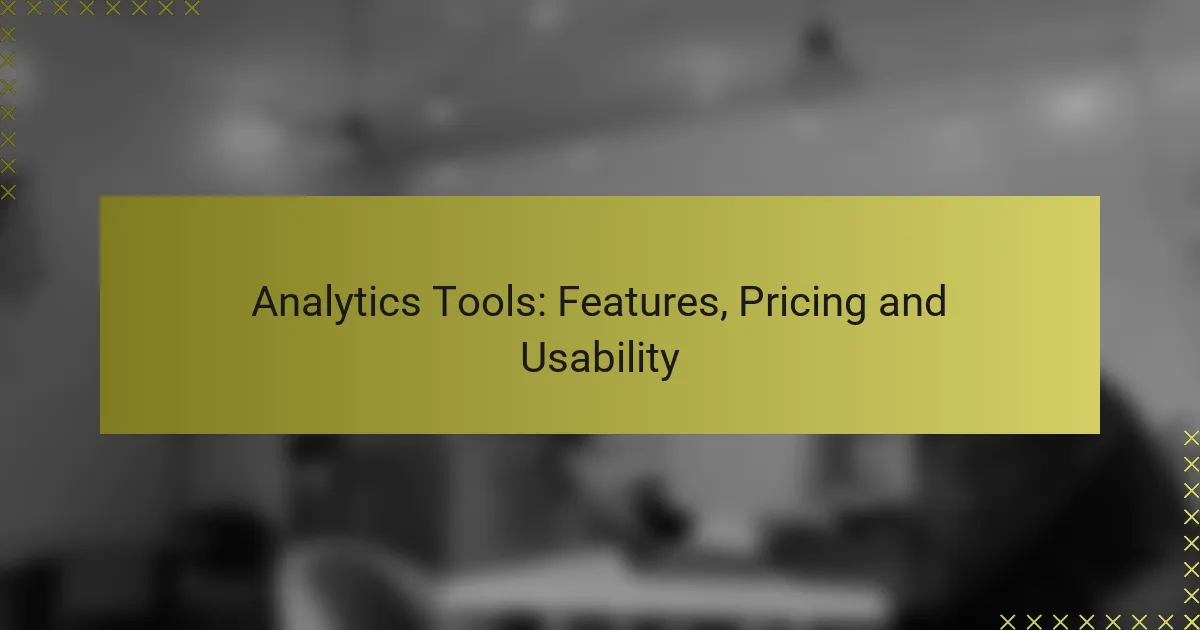 Strumenti di Analytics: Funzionalità, Prezzi e Usabilità
