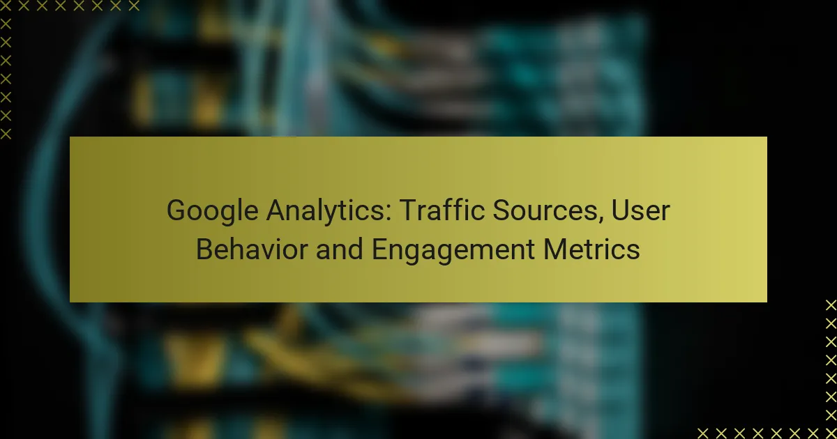 Google Analytics: Fonti di Traffico, Comportamento degli Utenti e Metriche di Coinvolgimento